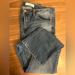 KanCan bootleg mid rise jeans size 13/30